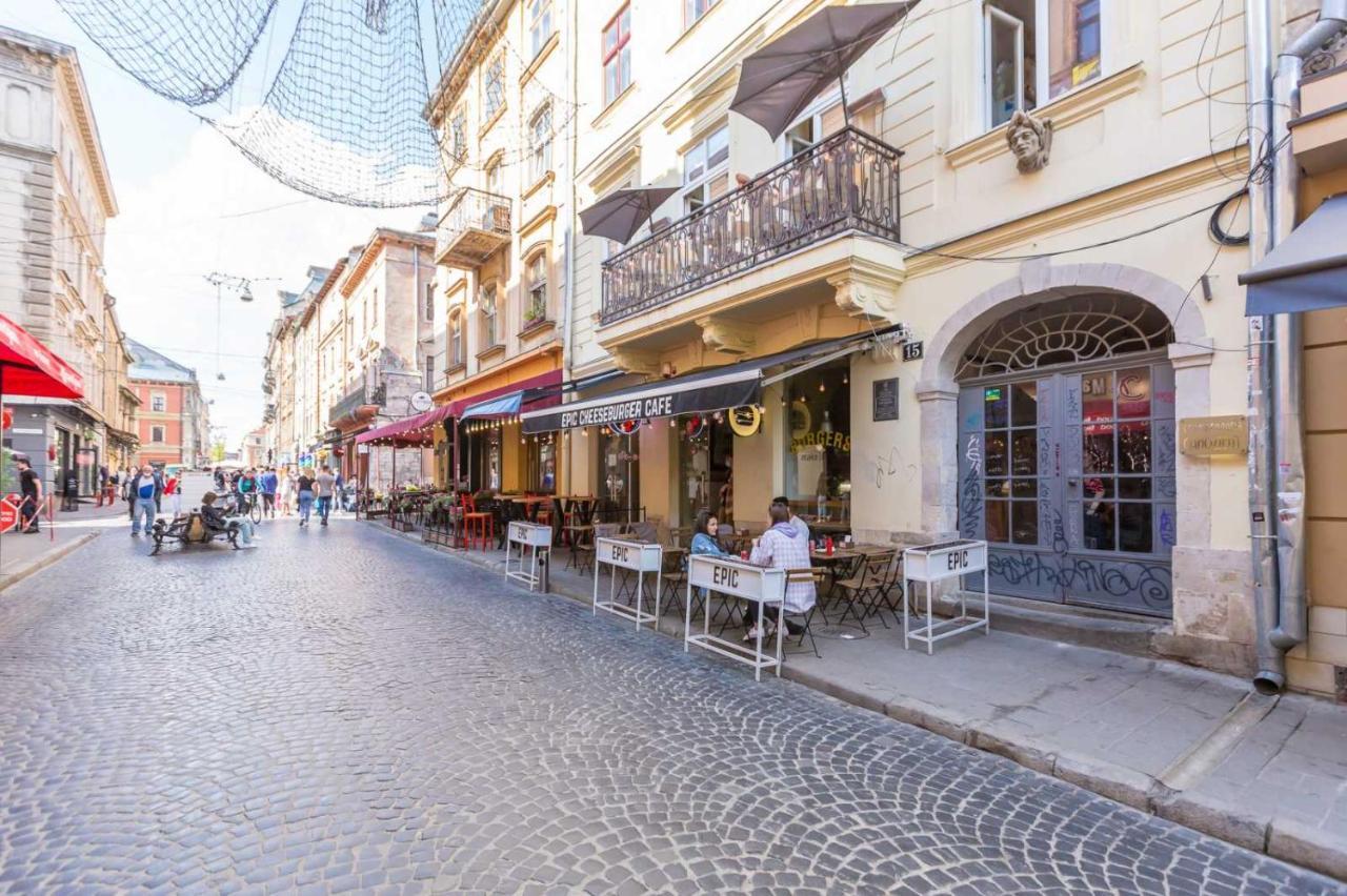 Apartments Galitskaya Street リヴィウ エクステリア 写真